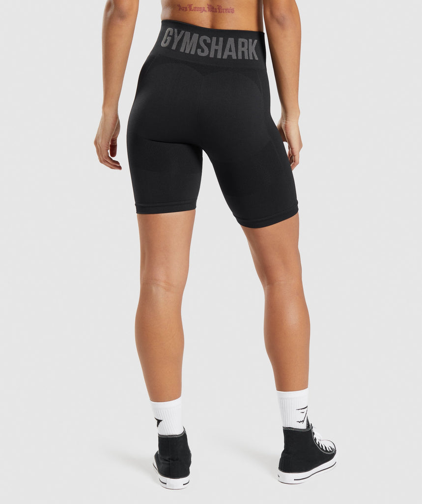 Gymshark Flex Cycling Shorts Black Gymshark