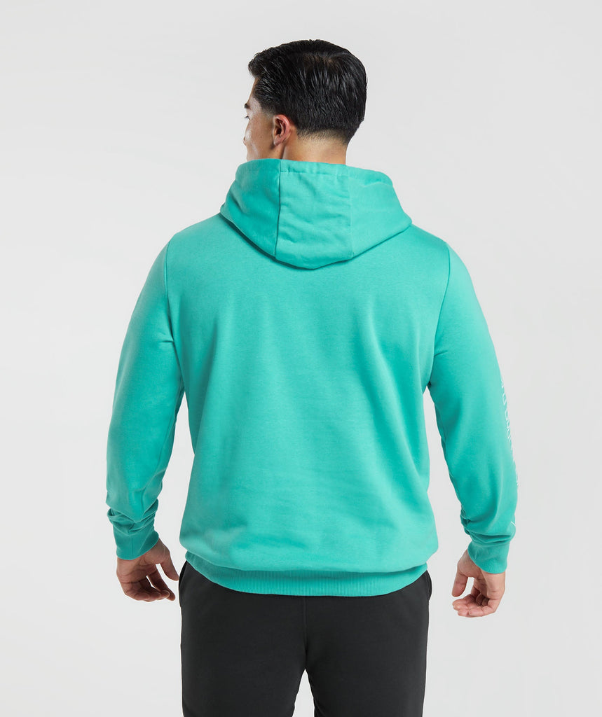 Gymshark Lifting Club Hoodie - Capri Blue | Gymshark