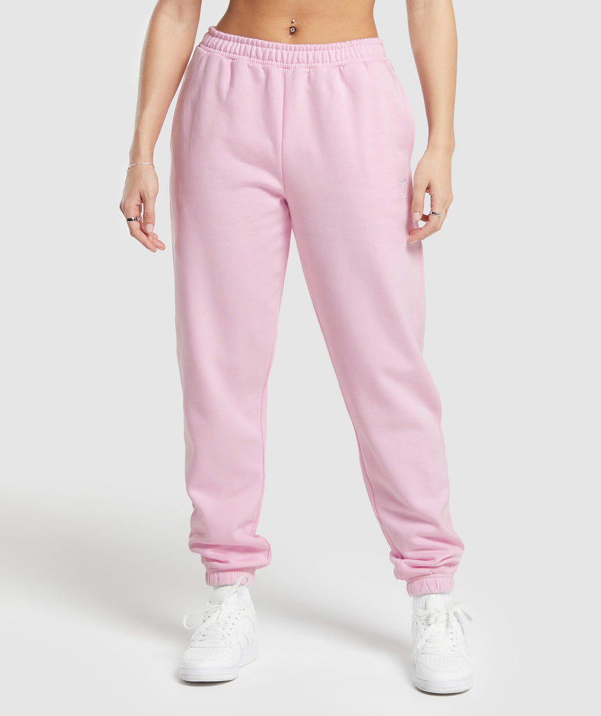 Gymshark Heavy Flex Graphic Jogger - Dolly Pink | Gymshark